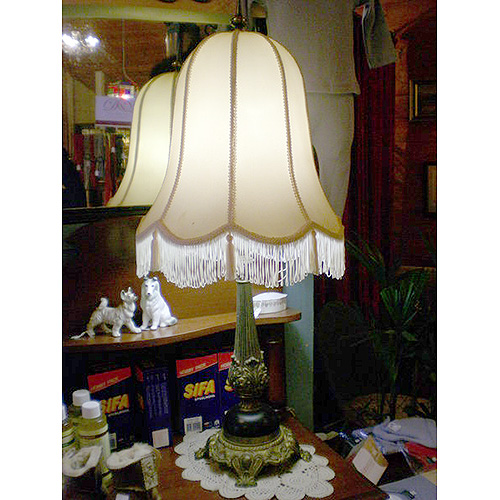 Brass Bedside Lamp