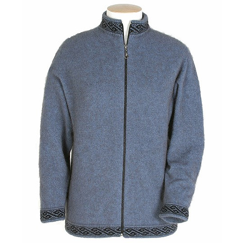 Lothlorian Motif Zip Cardigan