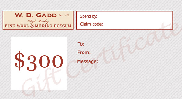 $300 Gift Voucher